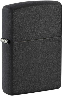 ZIPPO Classic Black Crackle Windproof Lighter Pocket Lighter(Black)