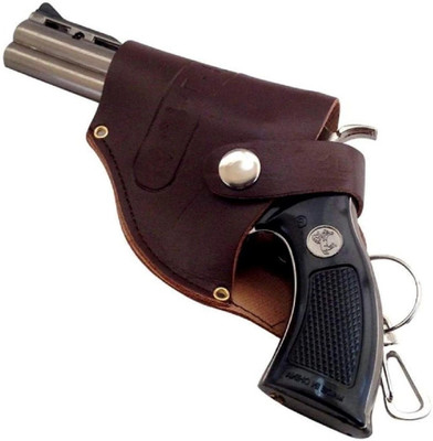 JGG Jain Gift Gallery COVR GUNN_new Pocket Lighter(Brown)