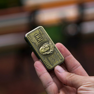 Peshkar DOLAR LIGHTER DOLAR LIGHTER Pocket Lighter(GOLD)