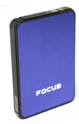Point Zero Focus Dispenser Box Housing Case 5 Cigarette Insert Case Holder Pocket Lighter(Purple)