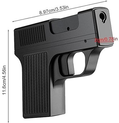 Peshkar Focus Gun--0098 Focus Gun--0098 Pocket Lighter(black)