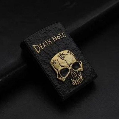 Death Elegant designed : shine in your pocket Death note Pocket Lighter(Black)