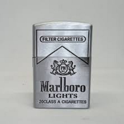 Peshkar PM-SILVAR-MARBOO PM-MARBOO-SILVAR Pocket Lighter(silvar)