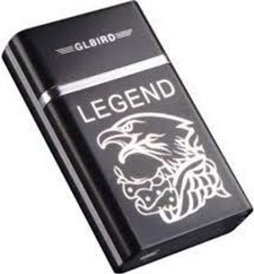 FRONY 22A_Legend lighter USB Rechargeable Eagle Legend Slide Lighter Pocket Lighter(Black)