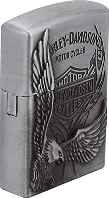 SSB Bride hub Metal Eagle Wheel Flame Pocket Lighter (Pack of 1, Silver) Pocket Lighter(SIlver)