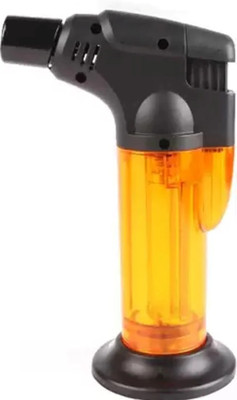 JGG Jain Gift Gallery SKLL LIGHER_new Refillable Barbeque Lighter for Hookah Coal, Cigars, Welding and Soldering Pocket Lighter(Orange)