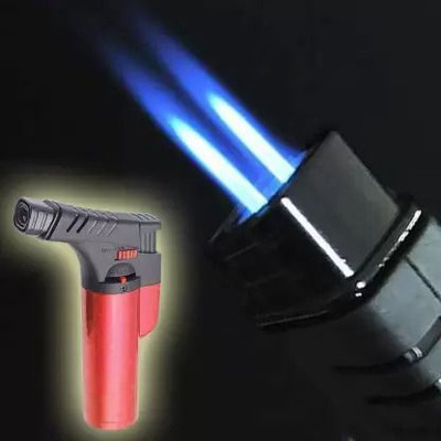 LookTook Jet Flame Refillable Lighter Jet Flame Refillable Cigarette Lighter Pocket Lighter(Multi)