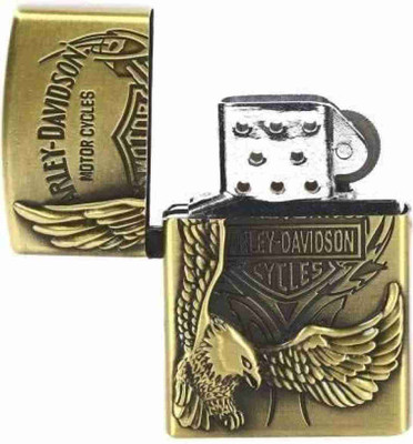 JGG Jain Gift Gallery LIGHTER Pocket Lighter(GOLDEN)
