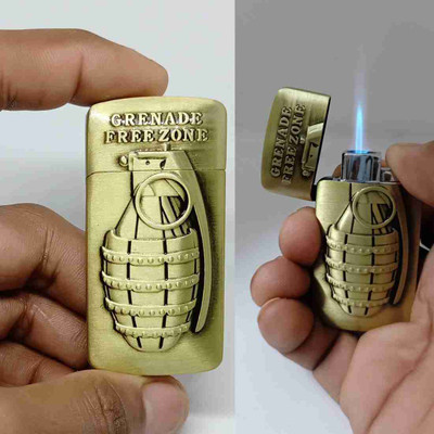 Lovato MP-4374 Maxi Decorated Pocket Lighter(gold)