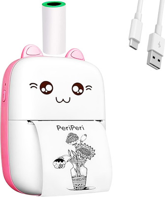 HINATA Thermal Pocket Printer, Bluetooth Mini Printer for Kids, Notes, Labels THERMAL