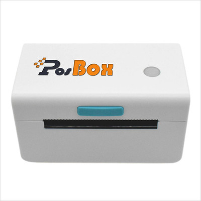 PosBox 4 Inch Bluetooth Label Printer for E-commerce Shipping Label, Barcode Label (Direct Thermal Open Design)