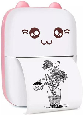 Rhobos Mini Portable Thermal Printer, Wireless Bluetooth Label Printer Instant Printer