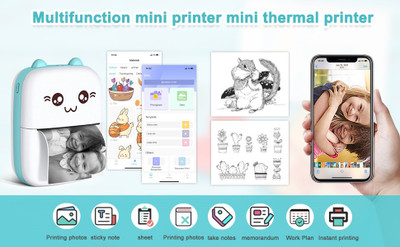 ASTOUND Print Picture Mini Pocket Printer Thermal Printer
