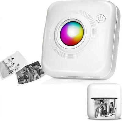Pinxo Handheld Mini Printer – Wireless Thermal Printing for Stickers, Photos & Notes Pocket Printer
