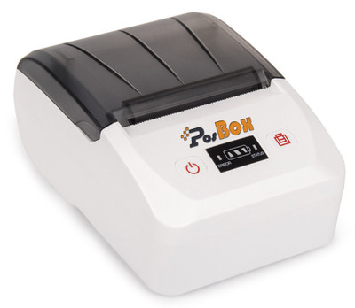 PosBox 2 Inch Thermal Bluetooth Receipt Printer with 1500mah Double Cell Battery for Mobile and PC
