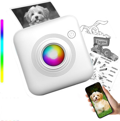 Pinxo Mini Thermal Printer for Smartphones, Compact Bluetooth Printer for Everyday Use Pocket Printer