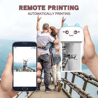 ASTOUND iOS, Android Portable Label Printer Inkfree Printer Thermal Printer
