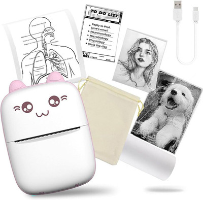 Wifton Note/Photo Printing Portable Bluetooth Mini Thermal Printer Thermal Printer