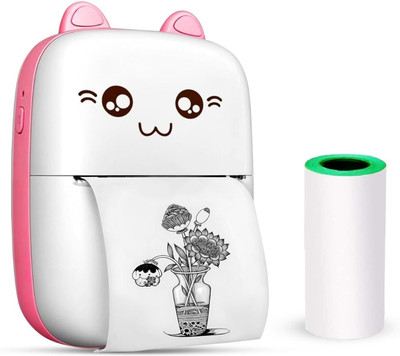 ASTOUND Instant Printing Inkless Sticker printer Bluetooth Thermal Printer