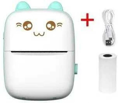 EVAAENTERPRISES Cute Bluetooth Thermal Mini Printer Pocket Printer