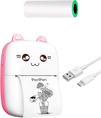 INSTRA Wireless Photo Pocket Thermal Label Printer 58mm Printing Wireless Bluetooth MINI PRINTER