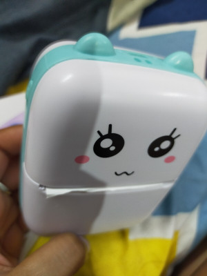TECHEL Portable Mini Printer Bluetooth 2 roll xdf1 camera