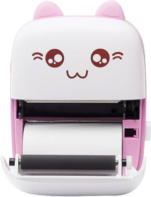 EVAAENTERPRISES Mini Printer (Bluetooth thermal Ink-free Label Print) Pocket Printer