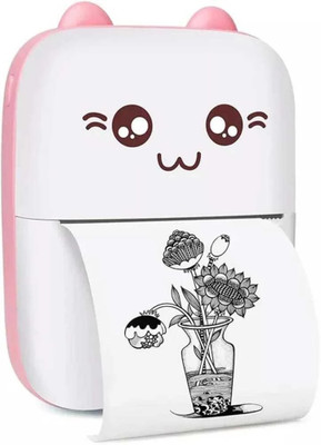 EVAAENTERPRISES Mini Printer For Gift (Bluetooth Thermal Ink-Free Printing) Pocket Printer