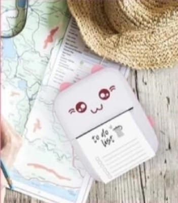 ASTOUND Rechargeable Sticker Printer | USB APP Control Inkless Printer Thermal Printer
