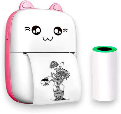 Joyful Journey Kids Mini Thermal Printer – Portable Bluetooth (BT) Printing Machine Mini Thermal Printer