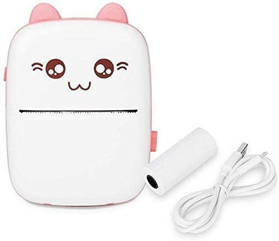 Teksqr mini Pocket Printer, Gifts for kids, Portable Thermal Student Project c