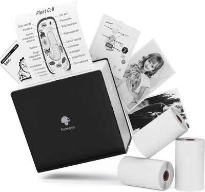 oddpod Black-M02-Phomemo Wireless Bluetooth Thermal Mini Printer