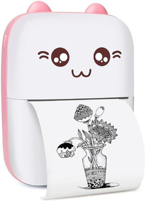 RHONNIUM Document Printing Bluetooth Mobile Printer, Thermal Printer Thermal Receipt Printer