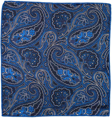 the tie hub Printed Polyester Pocket Square