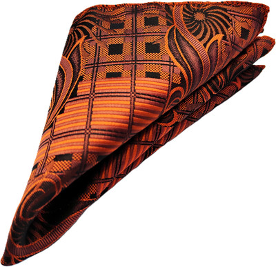 VOICI Self Design Pure Satin Pocket Square