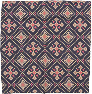 the tie hub Geometric Print Cotton Silk Pocket Square