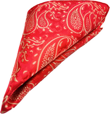 VOICI Self Design Pure Satin Pocket Square