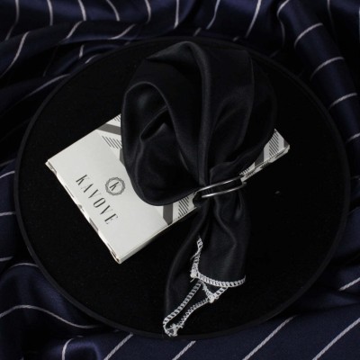 Kavove Solid Polyester Pocket Square