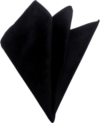 VOICI Solid Velvet Pocket Square