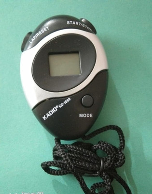 Expresscraft Handheld LCD Professional Timer Sports Stopwatch Watch Digital Tally Counter Digital Stop Watch(Black)