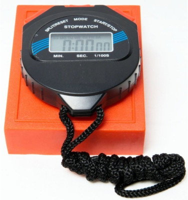 BALRAMA Digital LCD Stopwatch Chronograph Timer Counter Sports Alarm 3 Button Digital Stopwatch Triple Mode Function Professional Sports Timer Stopwatch Digital Tally Counter Chronograph Countdown Timer with Alarm & Date Racer Winner Stop Watch with 30 Inch Neck Cord & Side Grip Pattern for Firm Gri