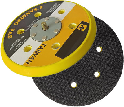 DUMDAAR 6 Inch Dual Action Random Orbital Sanding Pad 12000RPM Sander Polishing Pad New Glass Polisher(5 inch)