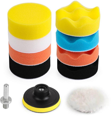 DCCREATION 1 Car Polishing Buffing Tool Kit 11 PCS Plastic Polisher(3 inch)