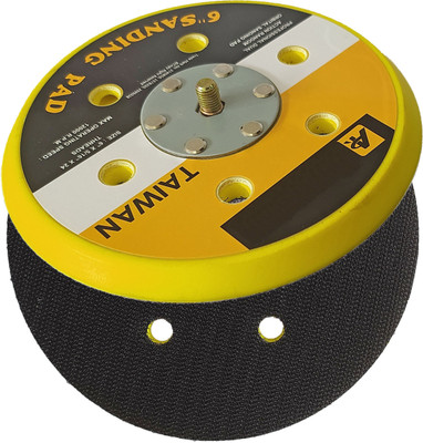 DUMDAAR new Heavy duty 6inch Dual Action Random Orbital Sanding pad (Pack of 1) Wood Polisher(6 inch)