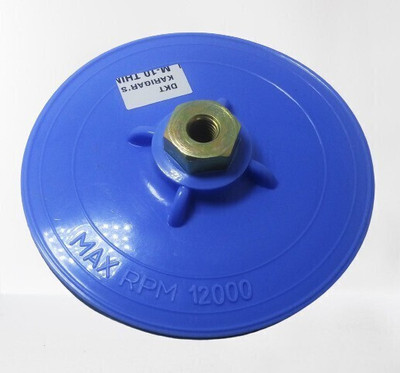 MIRI 5 INCH VELCRO PAD SUITABLE FOR 10 TREAT ANGEL GRINDER AND DRILL MACHINE M10 MODEL 125 MM VELCRO PAD M 10 Wood Polisher(5 inch)