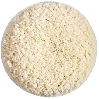 BOSCH Lambswool Bonnet Soft Polishing Polishers Clean Buffing Pad for Car/Furniture For Random Orbital Sander Vehicle Polisher(7 inch)