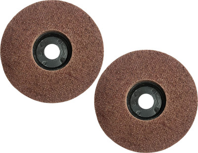 ADAWAT Non Woven polishing wheel new 2 pcs Fiber Wheel Polishing Used For Abrasive, Paint & Rust Remover Sanding Wheel Accessories Metal Polisher(4 inch)