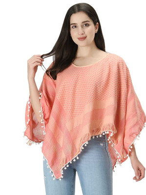 shitala Cotton Blend Poncho