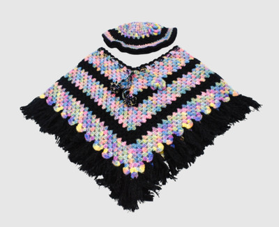 Eelika Pure Wool Poncho