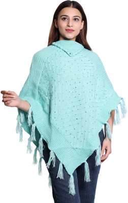 speed line hosiery Pure Wool Poncho